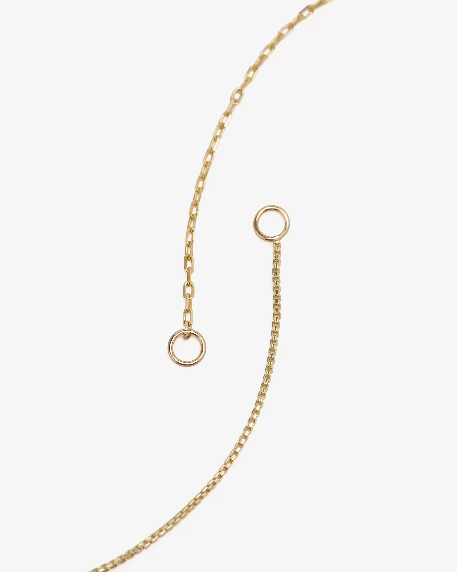 14K Gold Rollo Fine Cable Chain