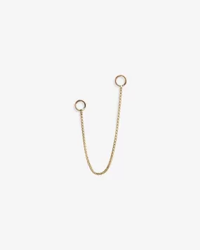 14K Gold Rollo Fine Cable Chain