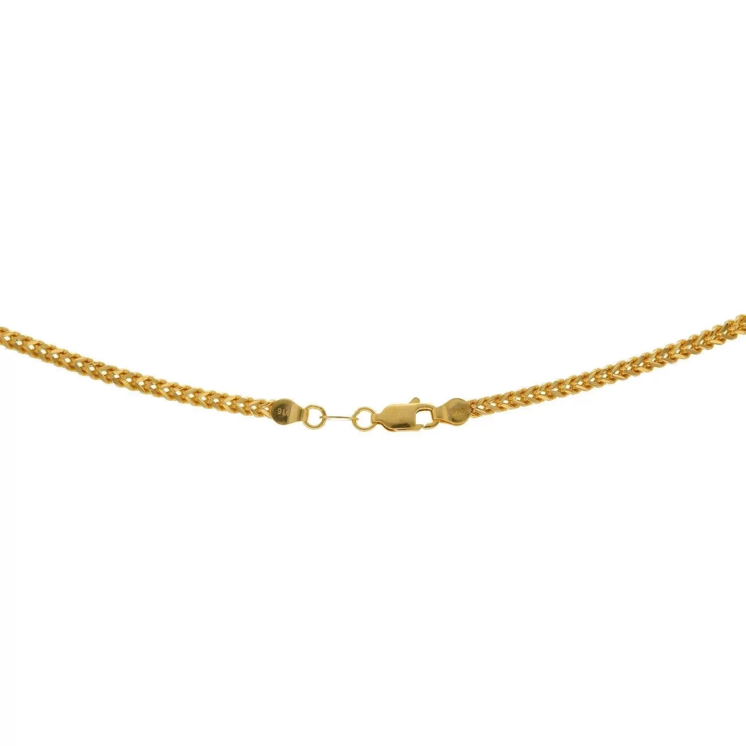 22K Yellow Gold Chain 33.2 grams, Length 22 inches