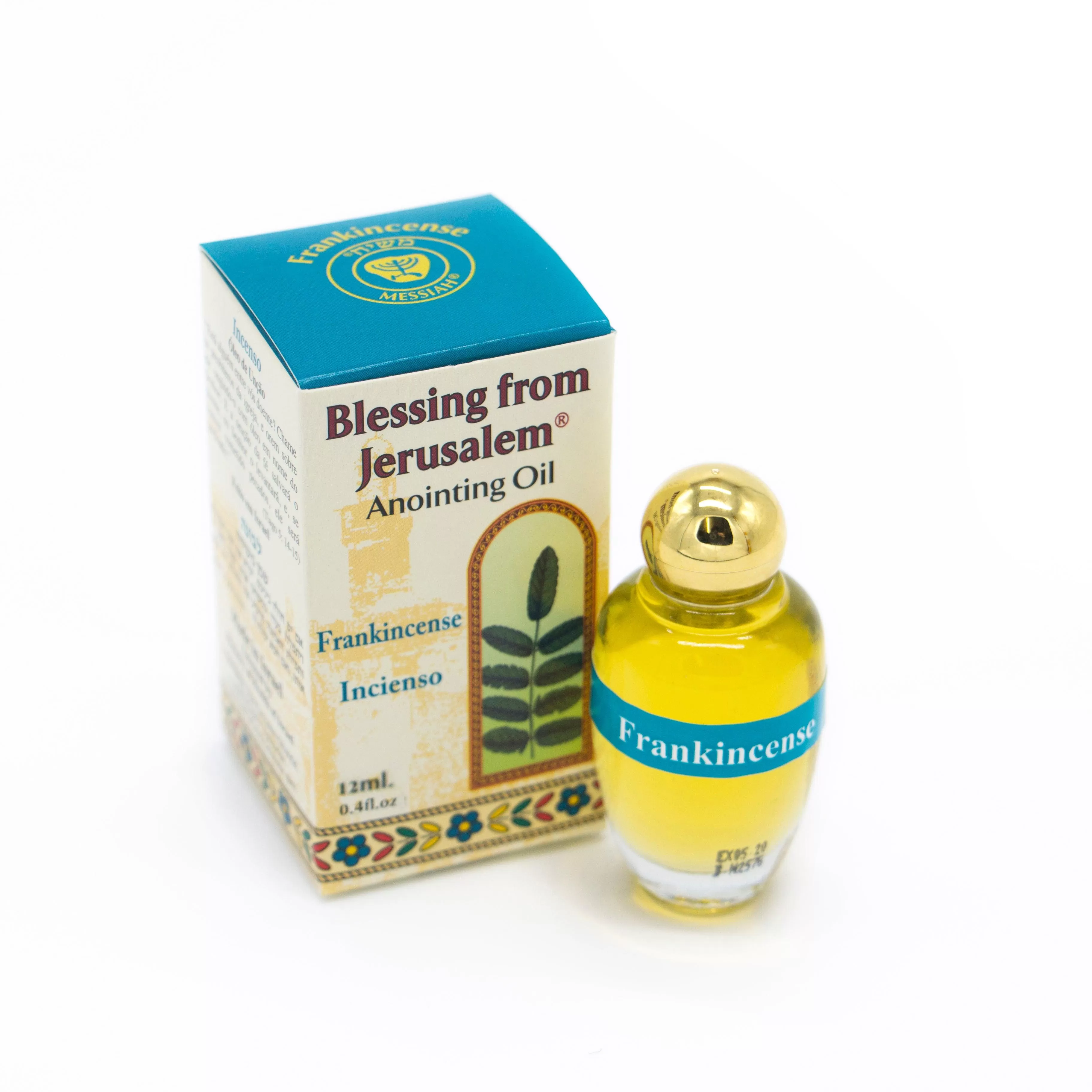 35x Anointing Oil 12ml - 0.4oz Ein Gedi From Holyland Jerusalem