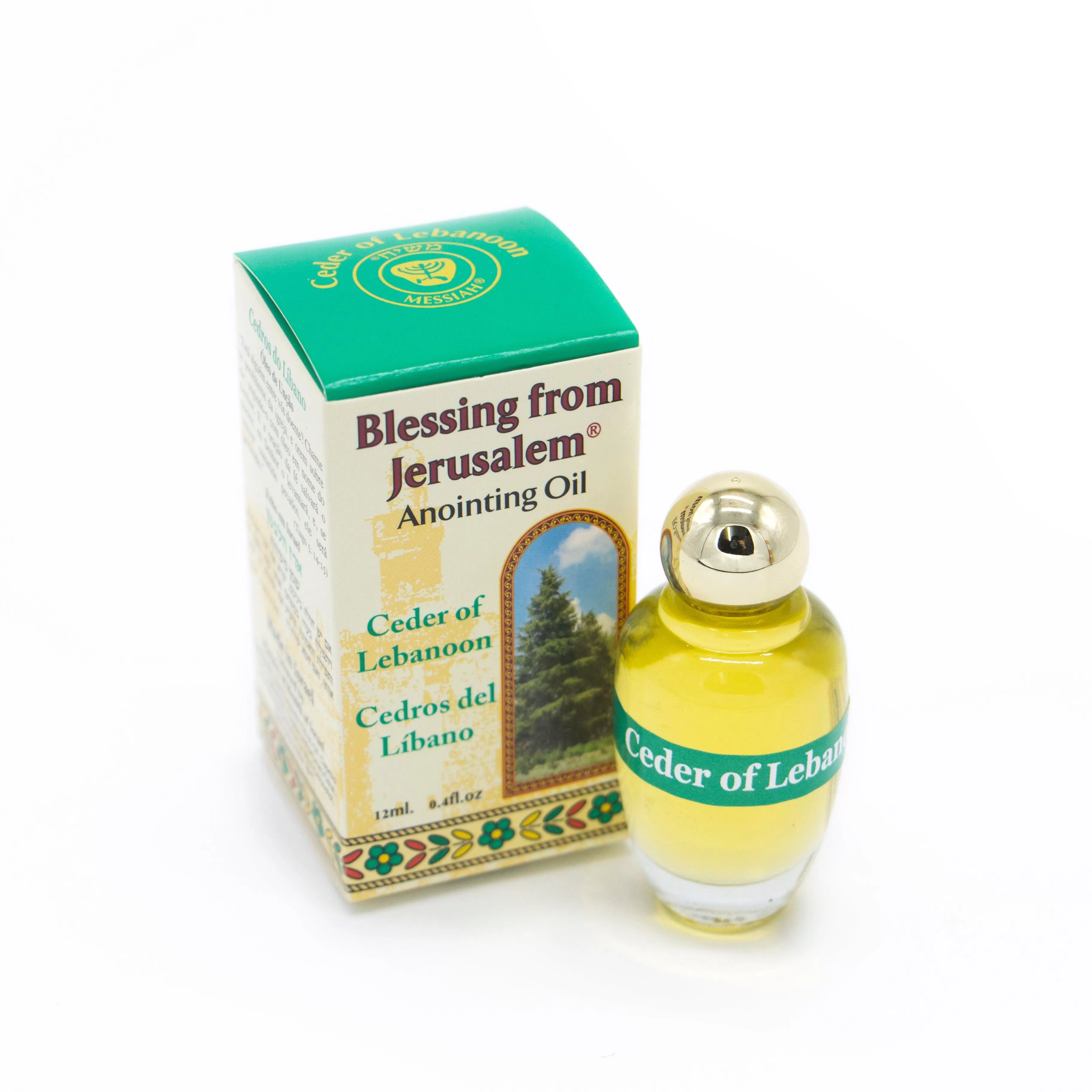 35x Anointing Oil 12ml - 0.4oz Ein Gedi From Holyland Jerusalem