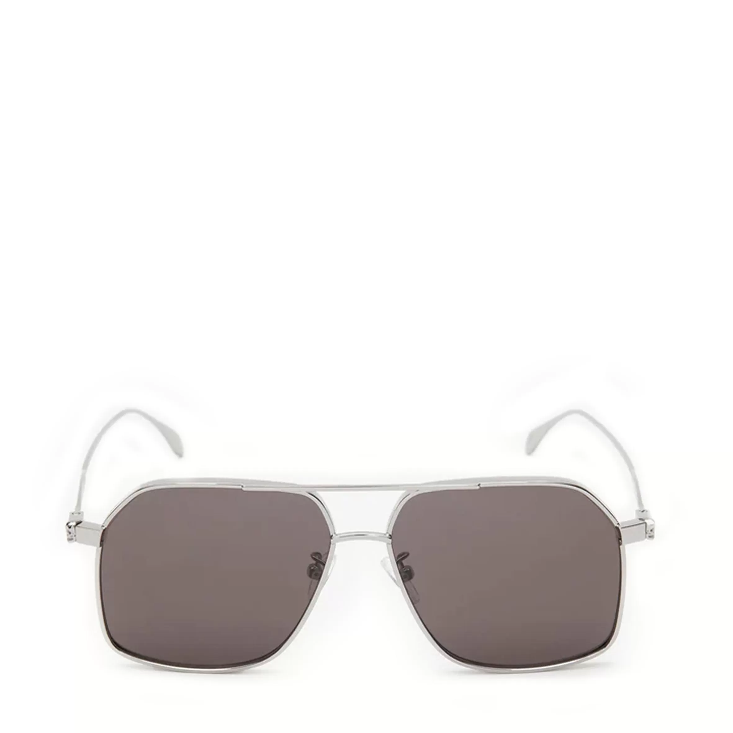 AMQ AM0372S Sunglasses, Ruthenium/Grey