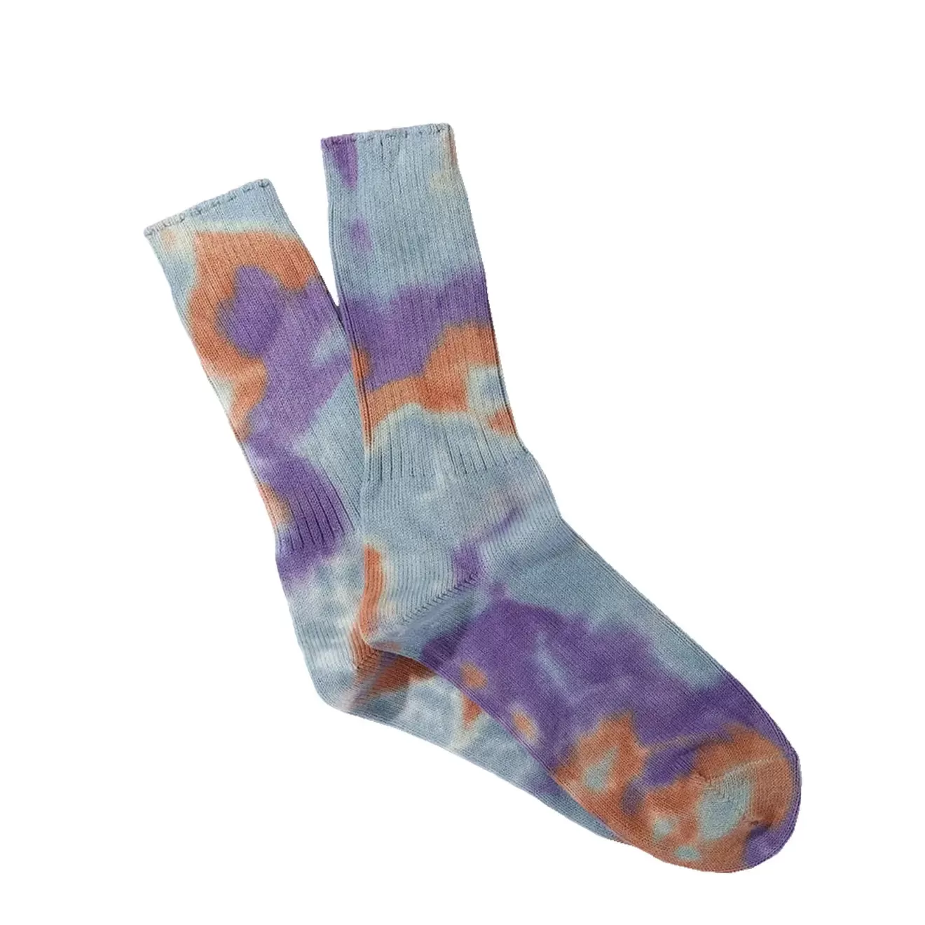 Anonymous Ism Tie Dye Crew Socks Brick