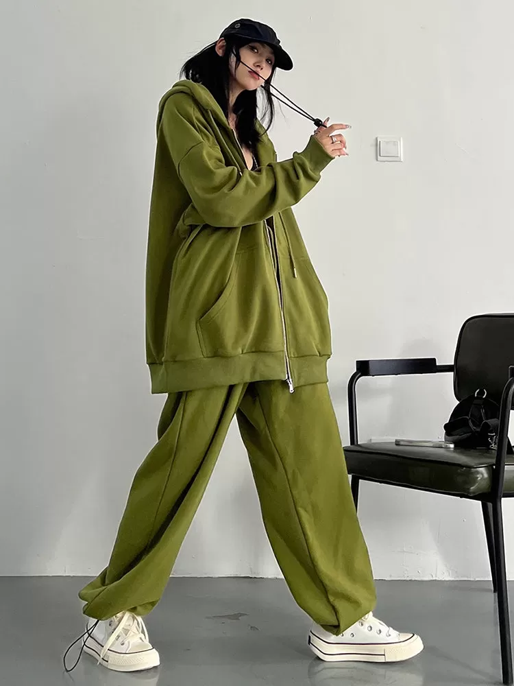 Arisu Oversized Sweatsuit Pants