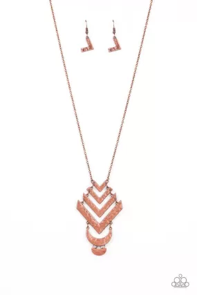 Artisan Edge Copper Necklace - Paparazzi Accessories