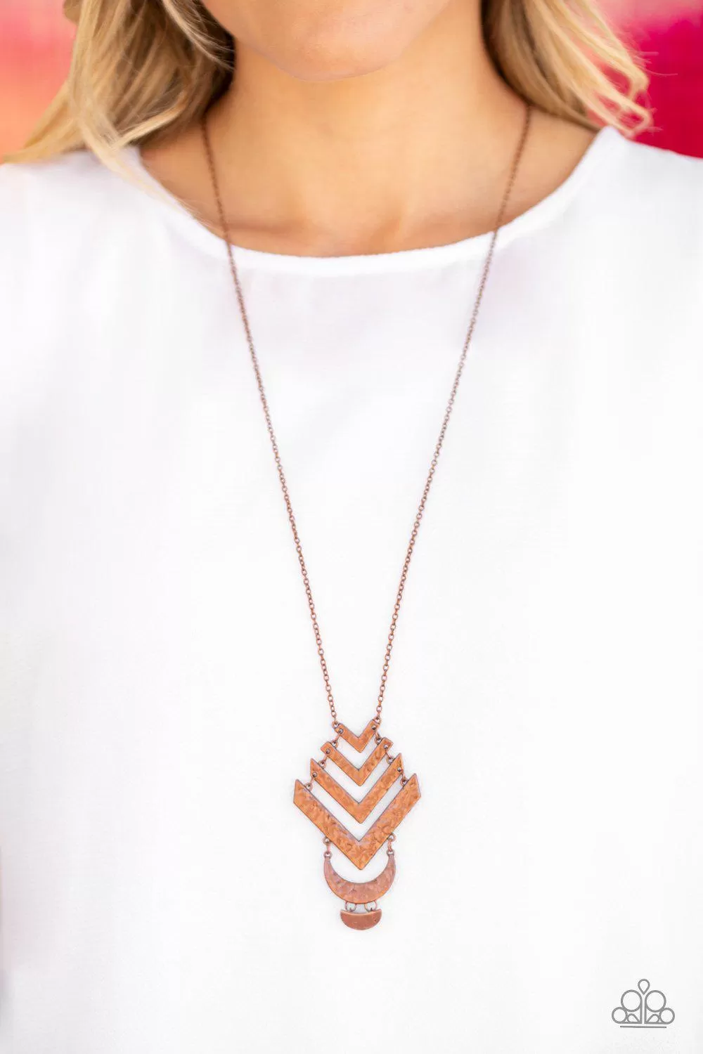 Artisan Edge Copper Necklace - Paparazzi Accessories