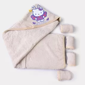 Baby Bath Towel   4PCs Face Towel