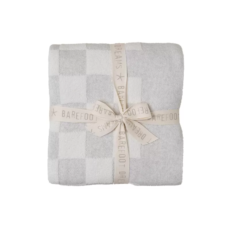 BAREFOOT DREAMS | CozyChic Cotton Checkered Throw