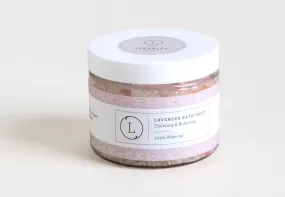 Bath Salts Soak -Lavender Infused Mixed Salts-100% natural