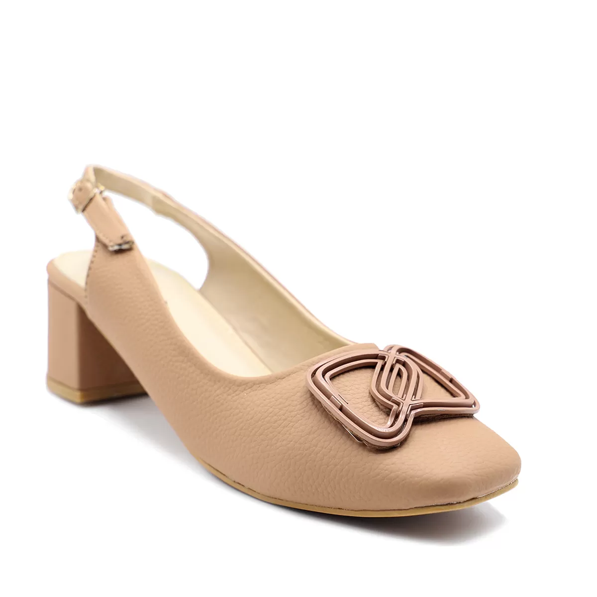 Beige Formal Sling Back 085446