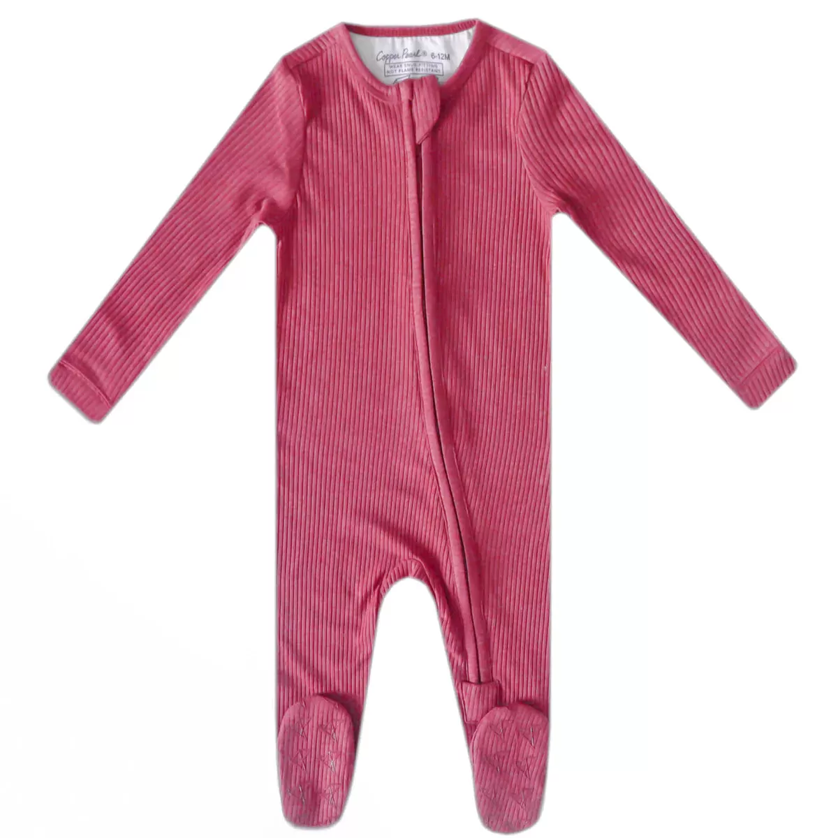 Berry Zip-up Footie 12-18mo