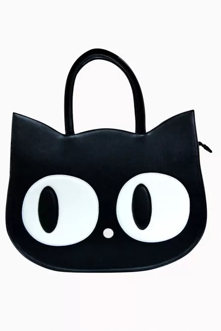 Black Cat Handbag