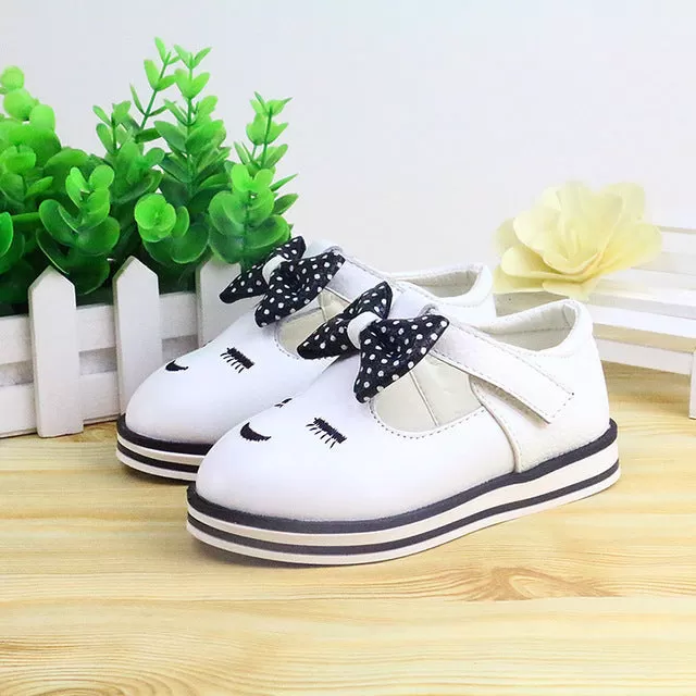 Bowknot Soft Bottom Shoes