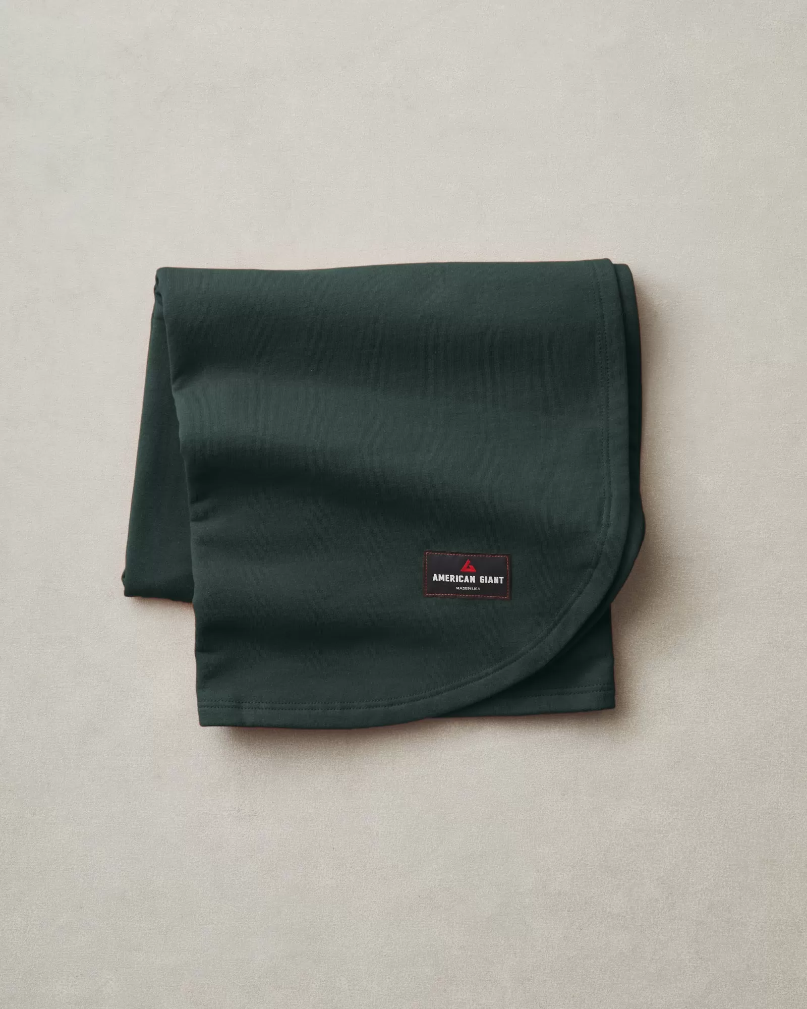 Campfire Throw Blanket - Winter Green