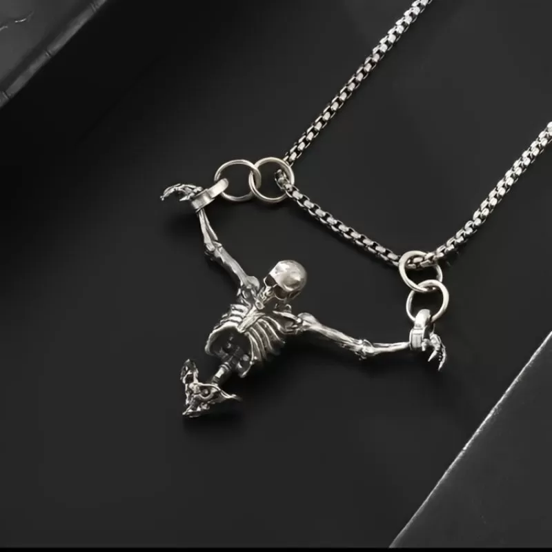 Casual Biker Chain Necklace