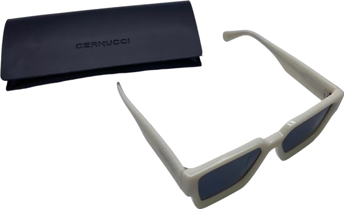 Cernucci Cream Edge Sunglasses One Size