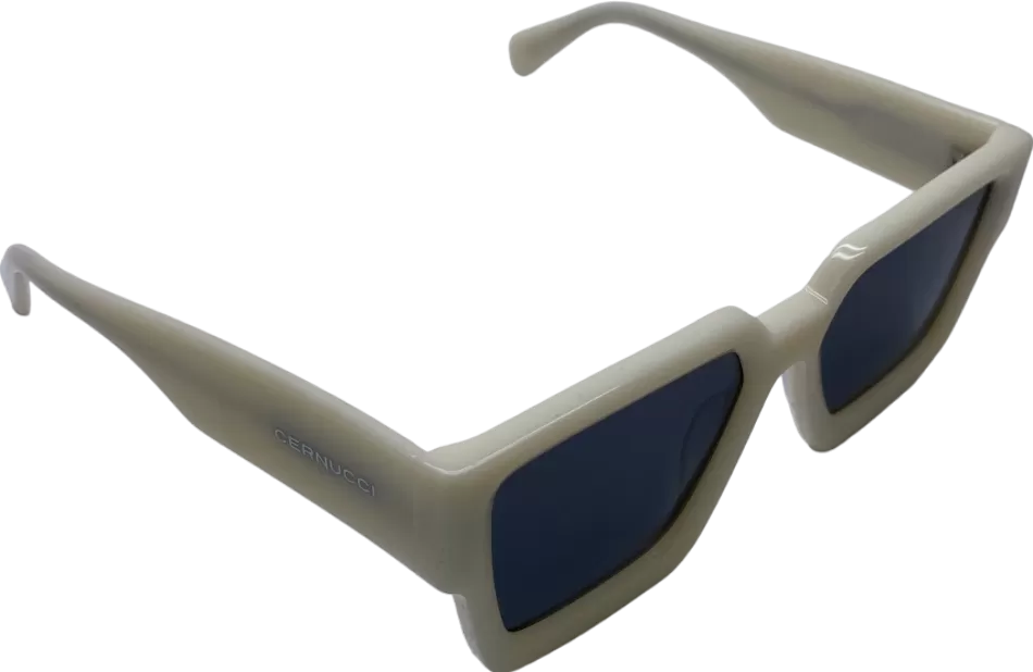 Cernucci Cream Edge Sunglasses One Size