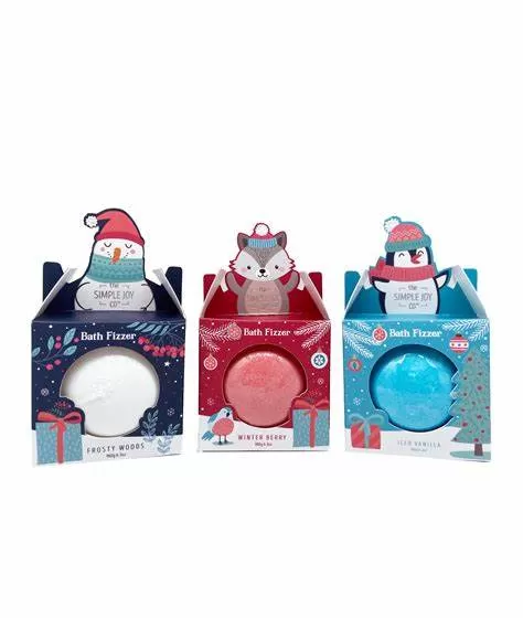 Christmas Bath Fizzers