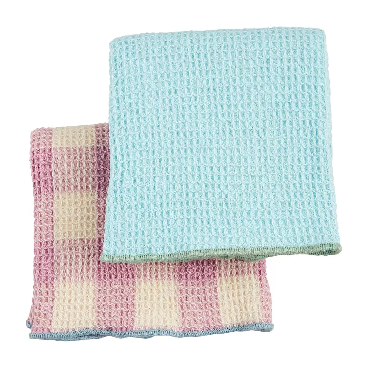 Colorful Waffle Towel Set