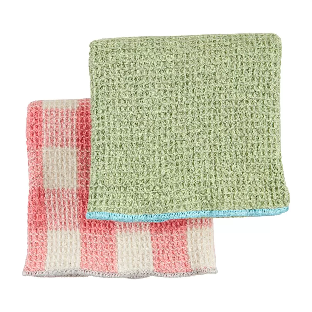 Colorful Waffle Towel Set