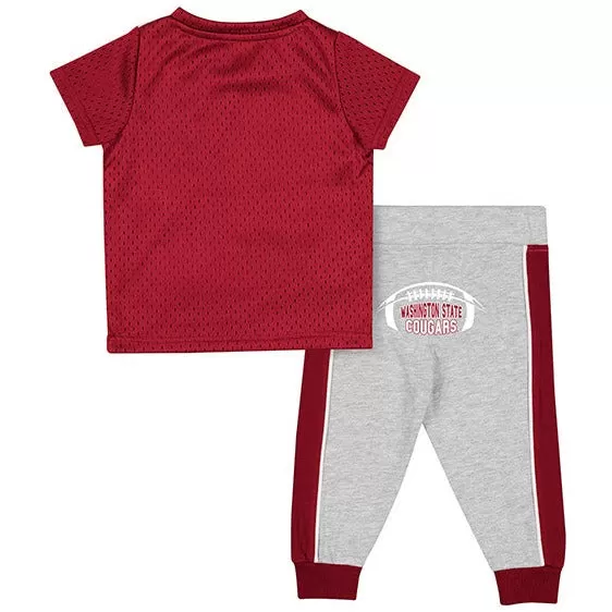 Colosseum Infant WSU Jersey Sweat Set