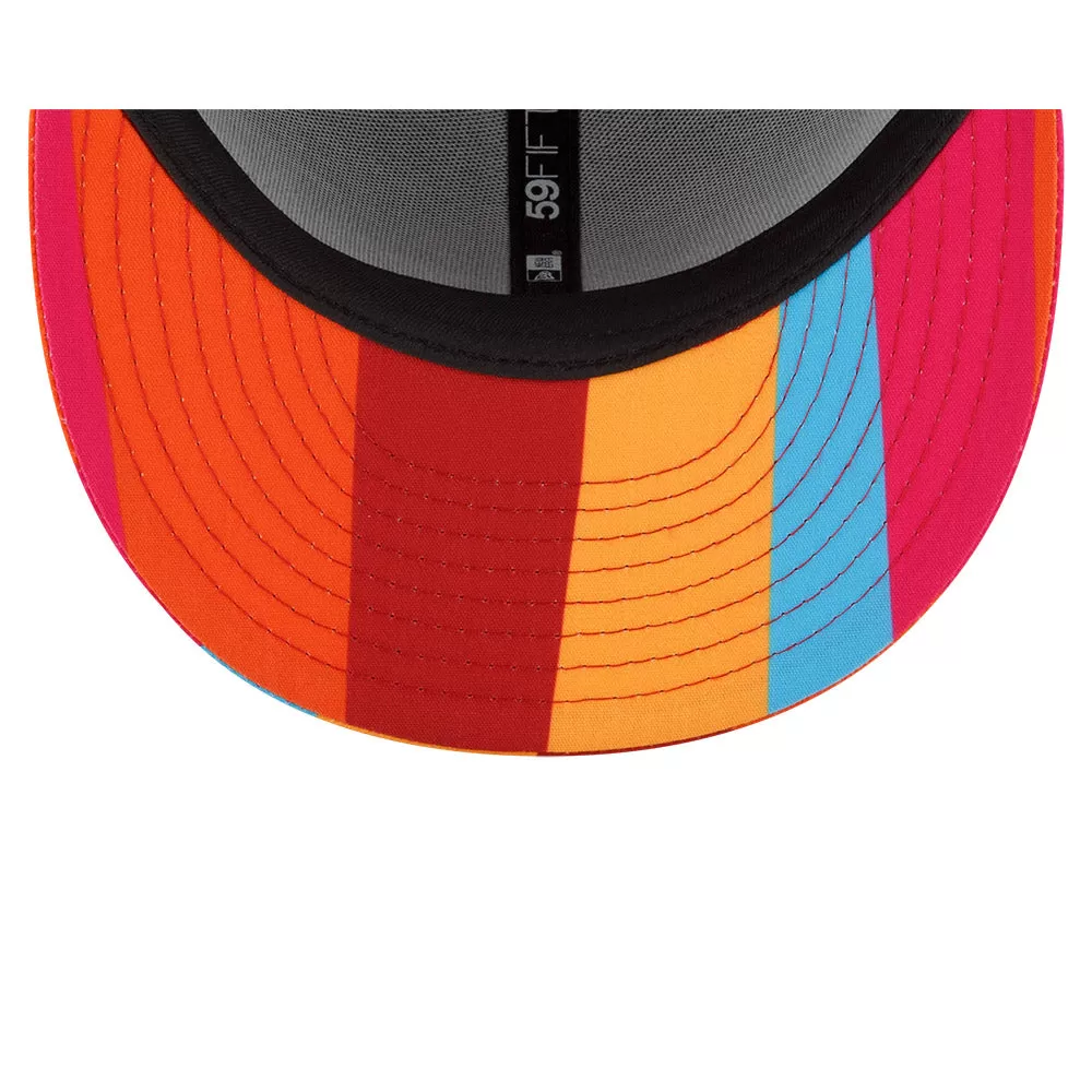 Court Culture Miami Mashup Vol. 2 Color Block Fitted Hat