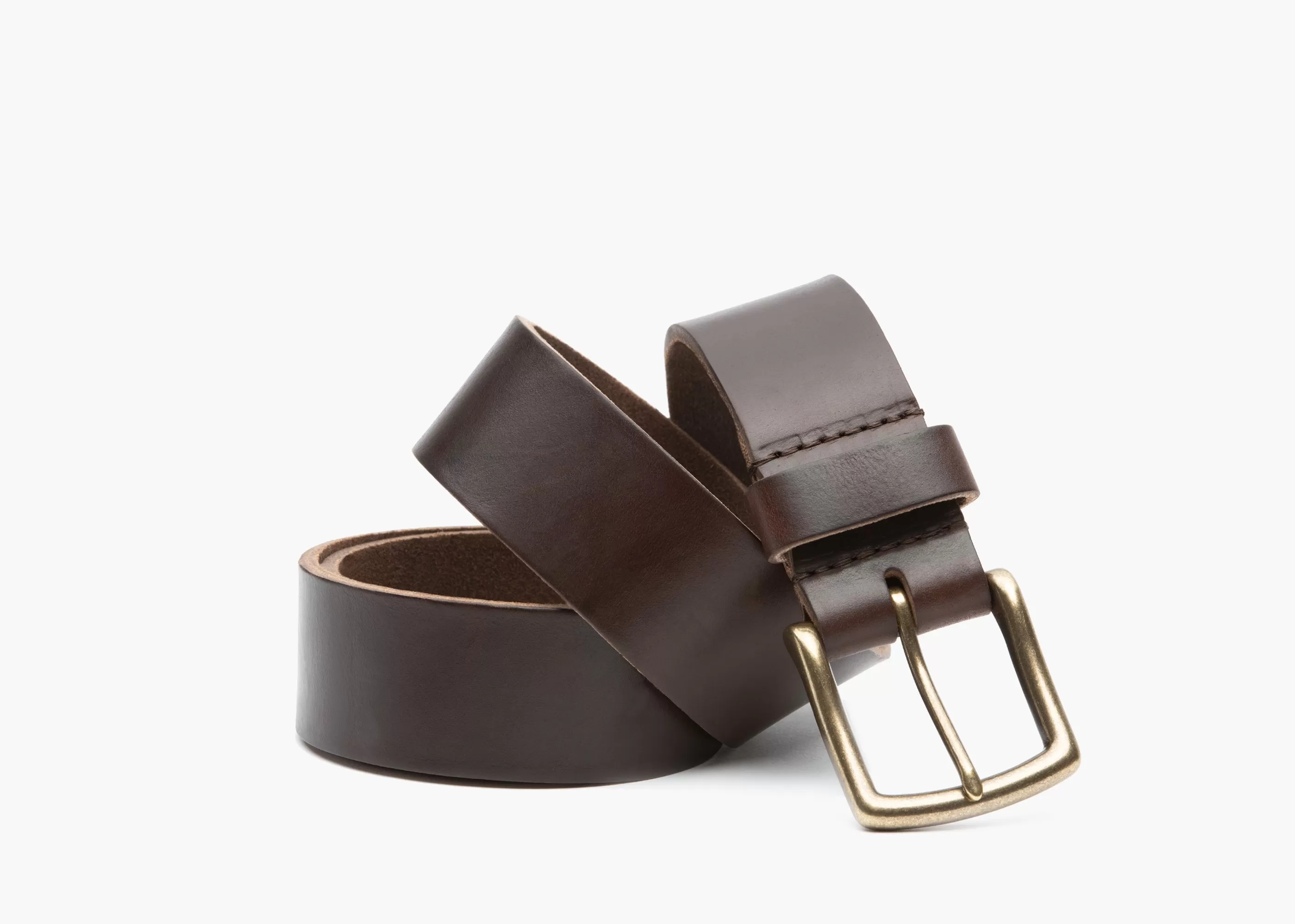 Crimson Chromexcel Leather Belt