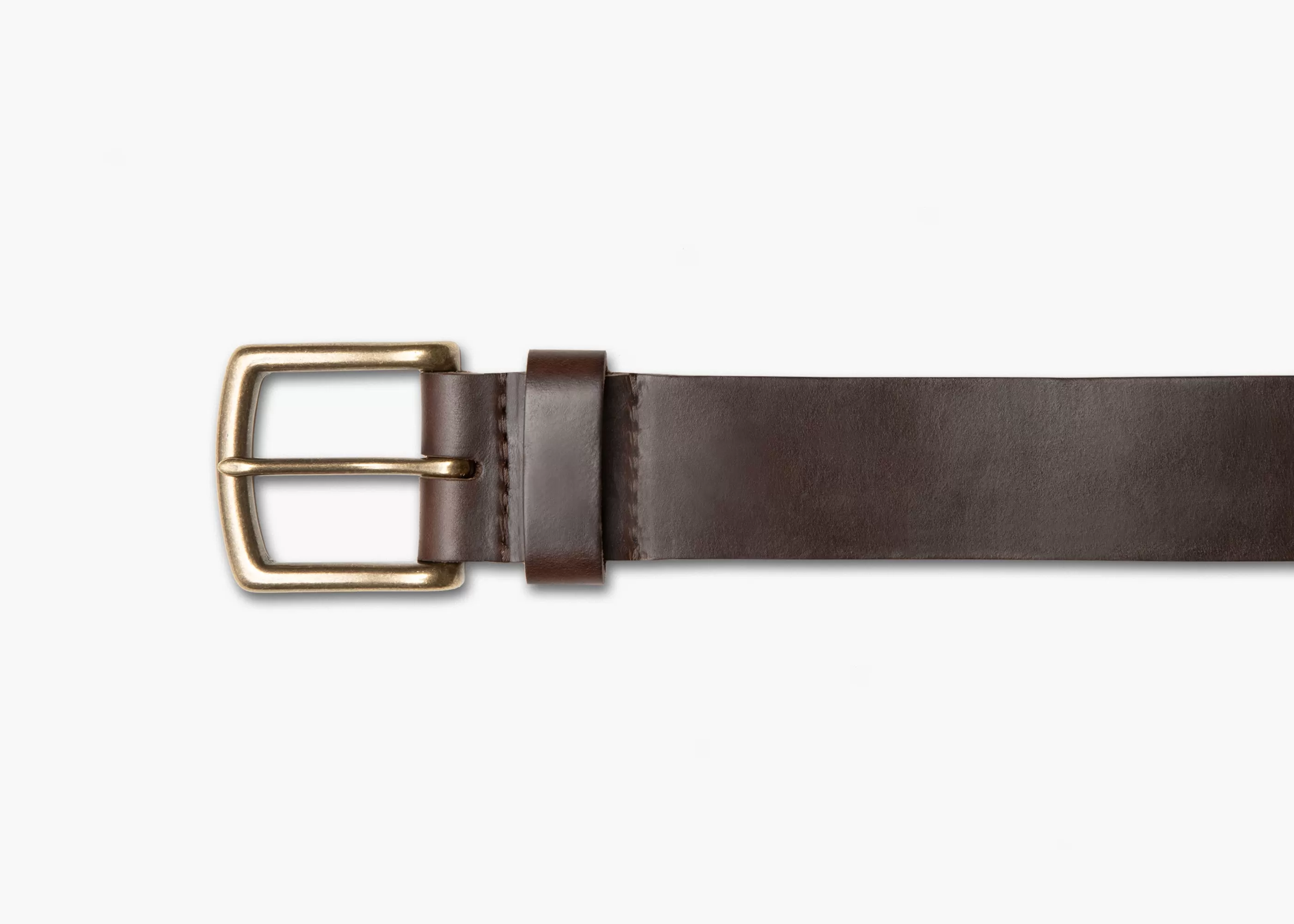 Crimson Chromexcel Leather Belt