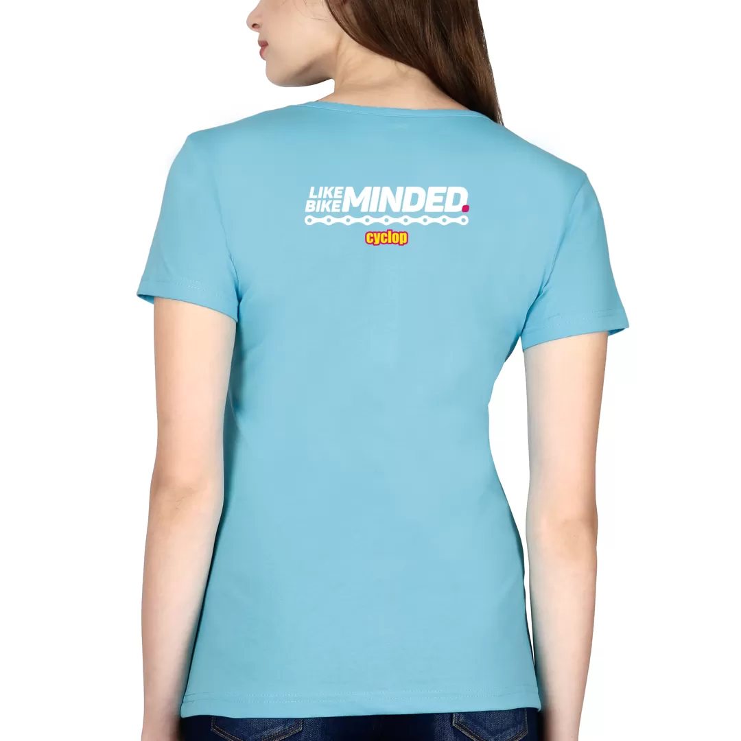 Cyclop Women's  Like-Minded Bike-Minded Cycling T-Shirt