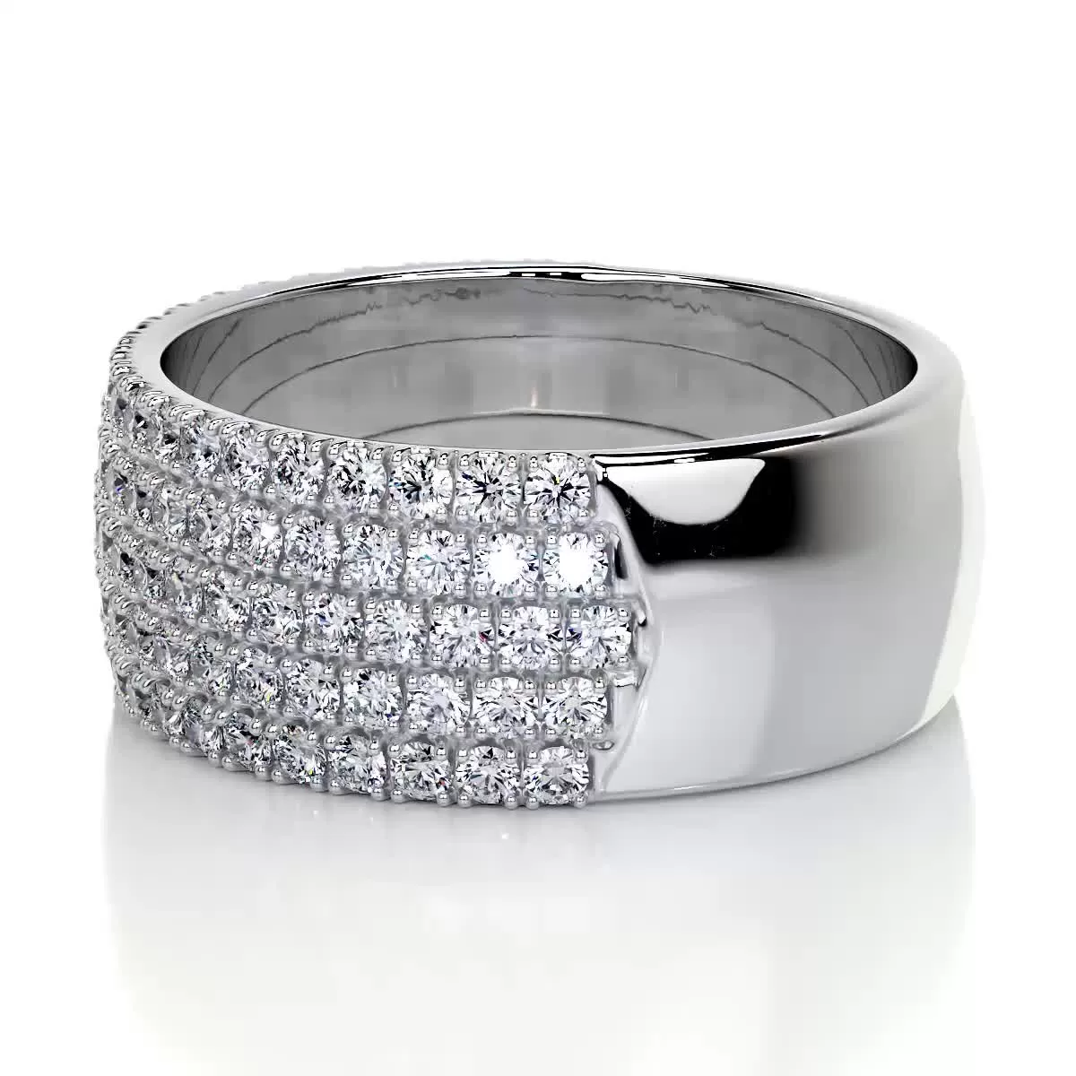 Dakota Diamond Wedding Ring   (1.2 Carat) -Platinum