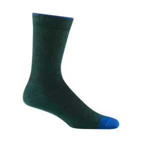 Darn Tough Vermont Men's Solid Crew Lightweight Lifestyle Sock - Bottle