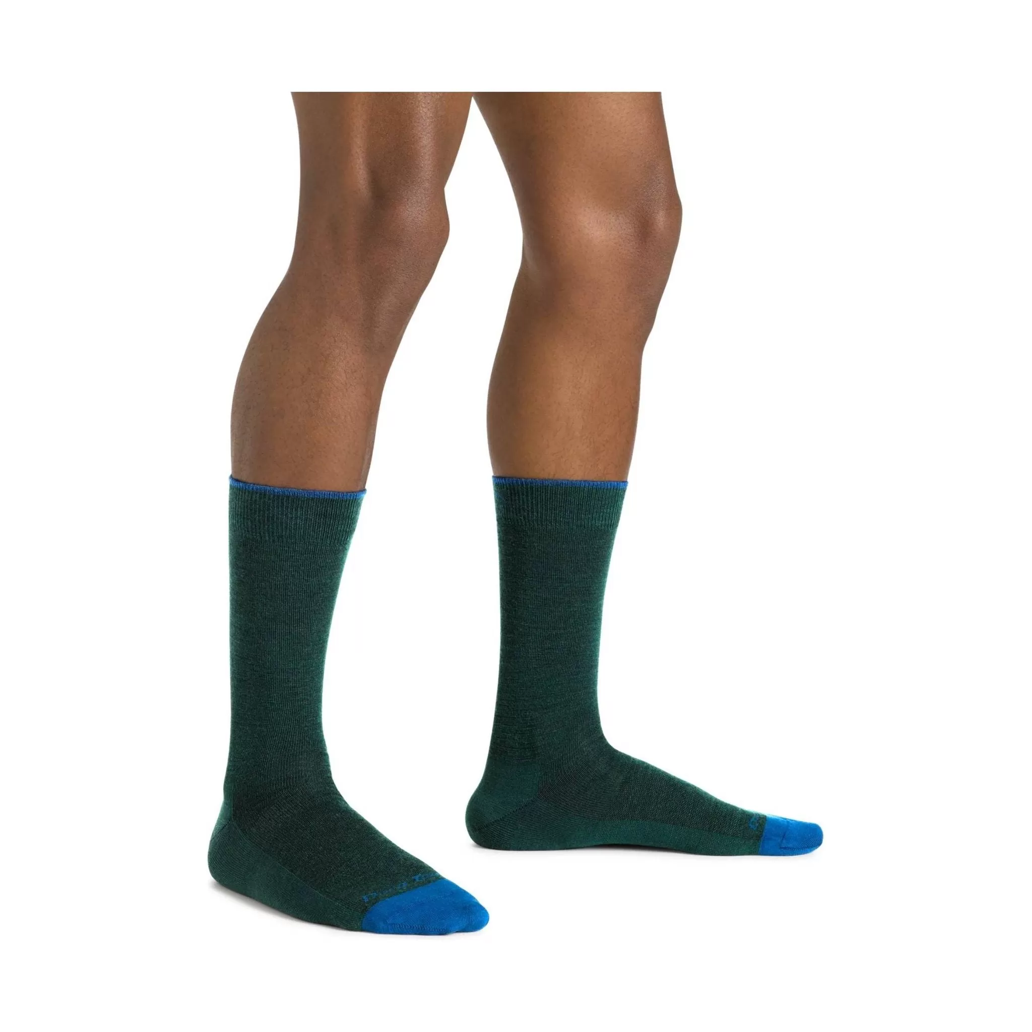 Darn Tough Vermont Men's Solid Crew Lightweight Lifestyle Sock - Bottle