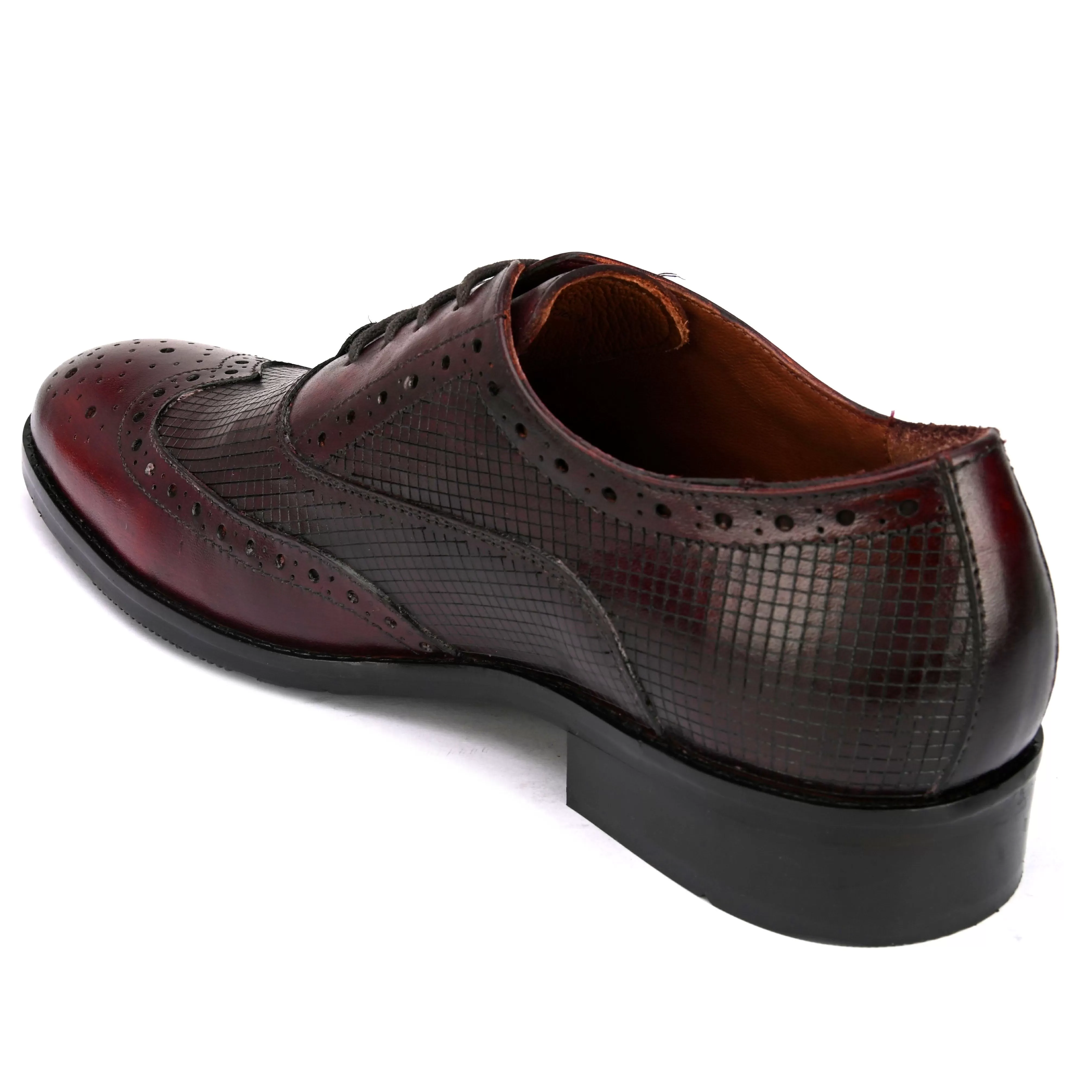 Delmar Cherry Formal Brogues