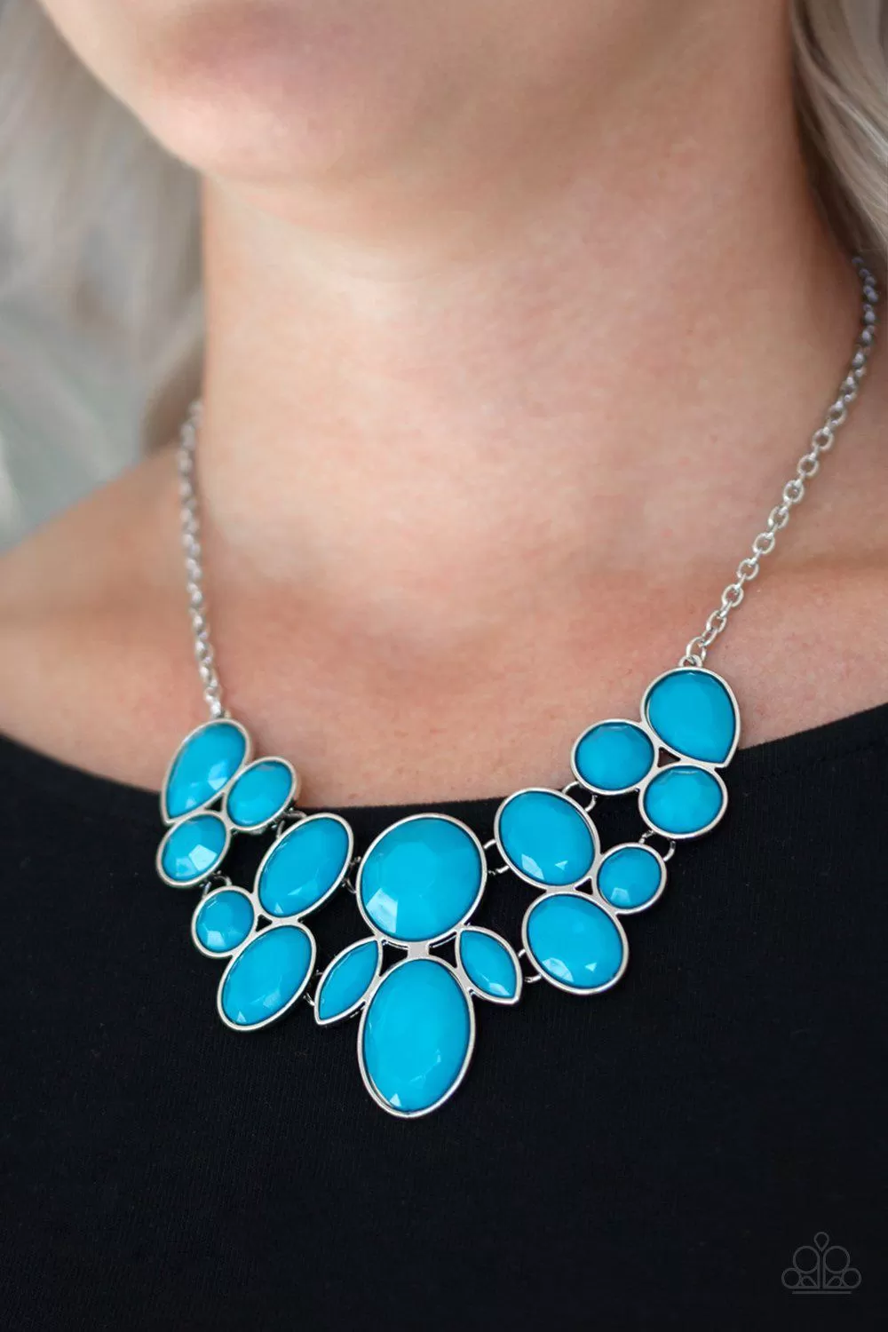 Demi Diva Blue Necklace - Paparazzi Accessories