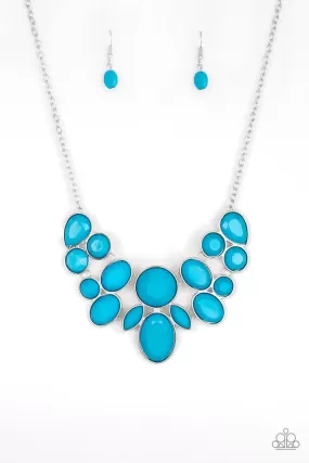 Demi Diva Blue Necklace - Paparazzi Accessories