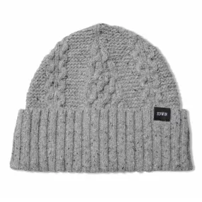 Edwin United Beanie Hat - Grey Marl