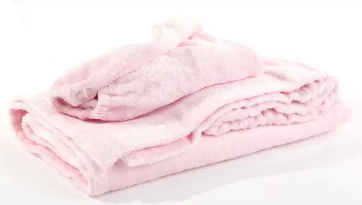 Everplush Extra Plush Bath Wrap   Hair Turban Set - Pink