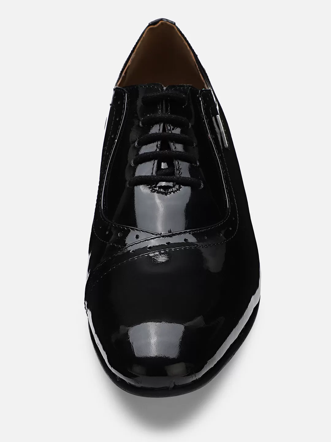 Ezok Men Black Formal Shoes