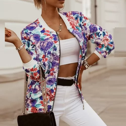 Floral Design Vintage Jacket