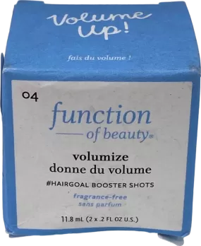 Function of Beauty volumize #Hairgoal Booster Shots Fragrance-Free 11.8 ml