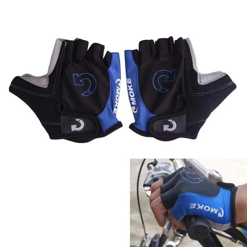 Half Finger Cycling Gloves Anti Slip Gel Pad Breathable Motorcycle MTB Road Bike Gloves Men Women Sports Bicycle Washable Gloves