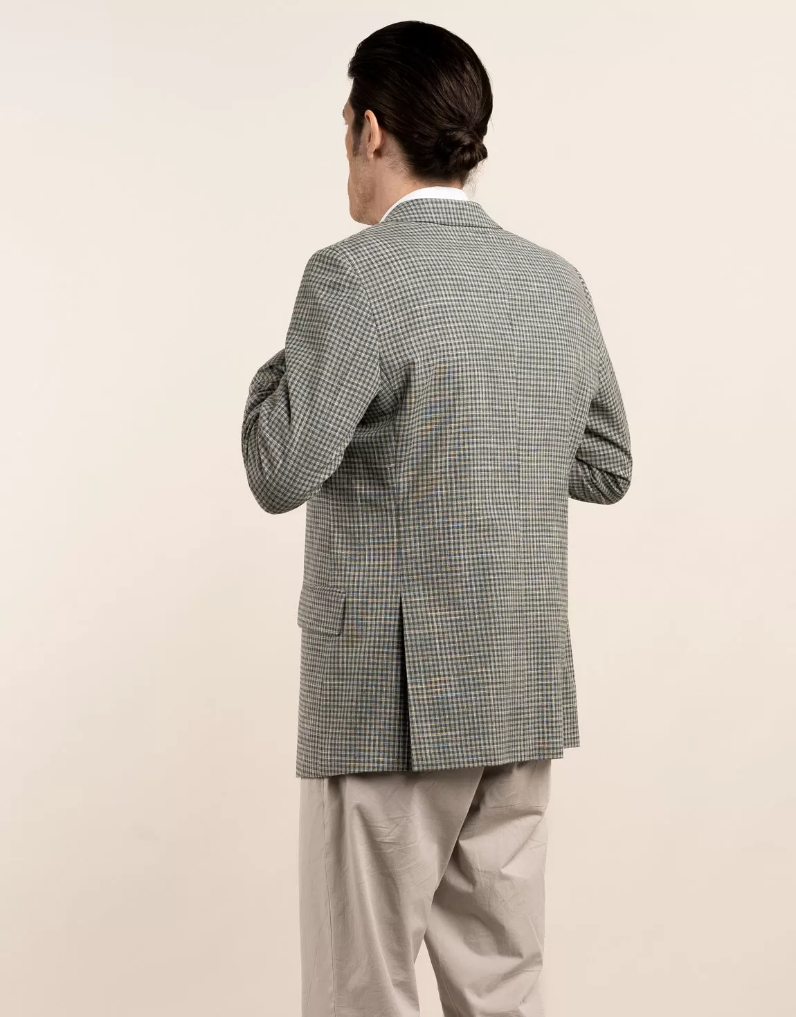 Hawker Green Guncheck Blazer