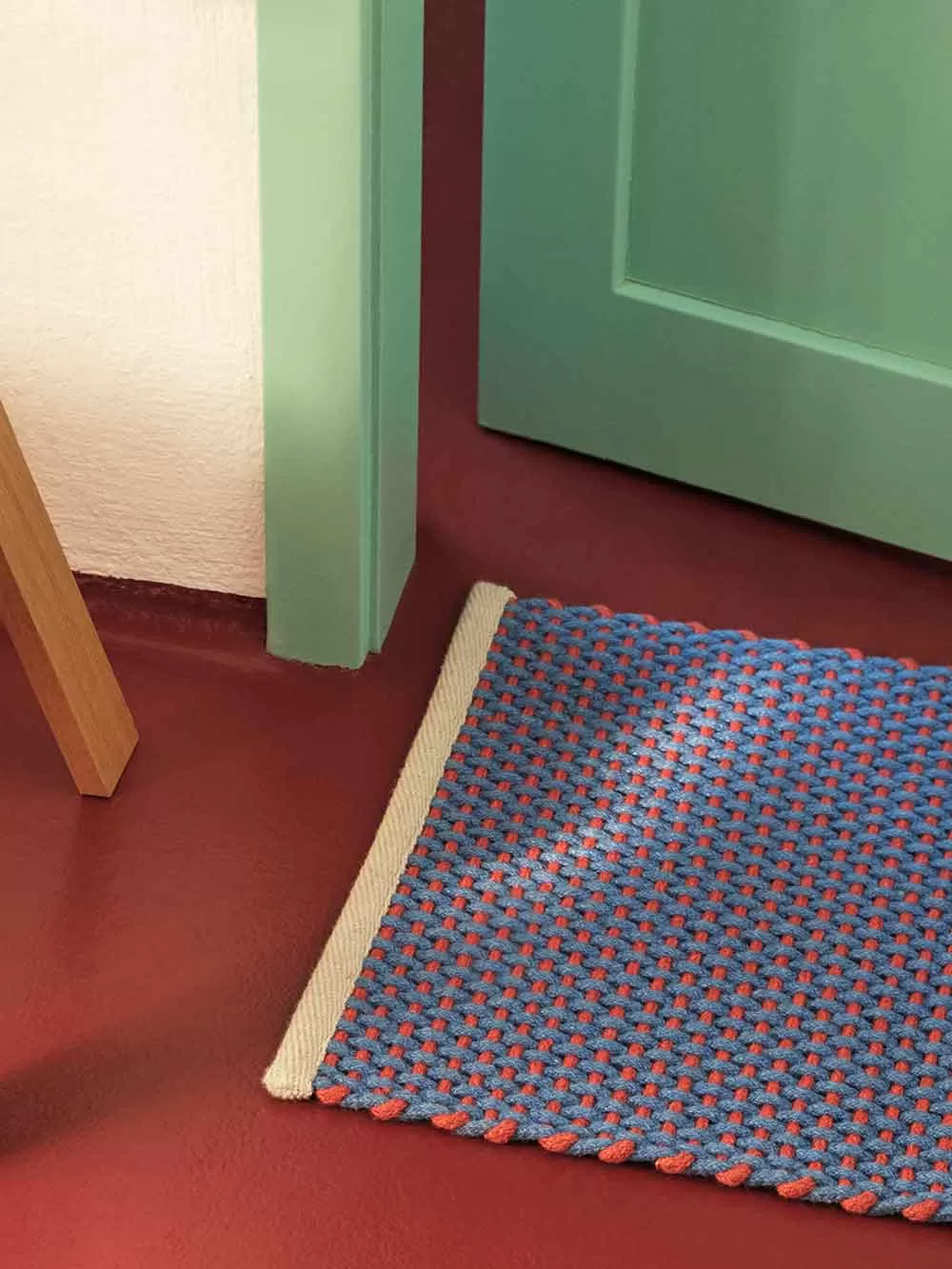 HAY Door Mat in Blue