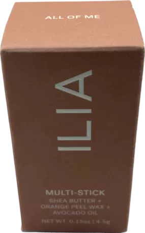 ILIA Multi-stick Shea Butter   Orange Peek Wax   Avocado Oil All Of Me 4.5g