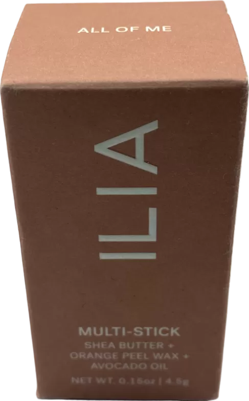 ILIA Multi-stick Shea Butter   Orange Peek Wax   Avocado Oil All Of Me 4.5g