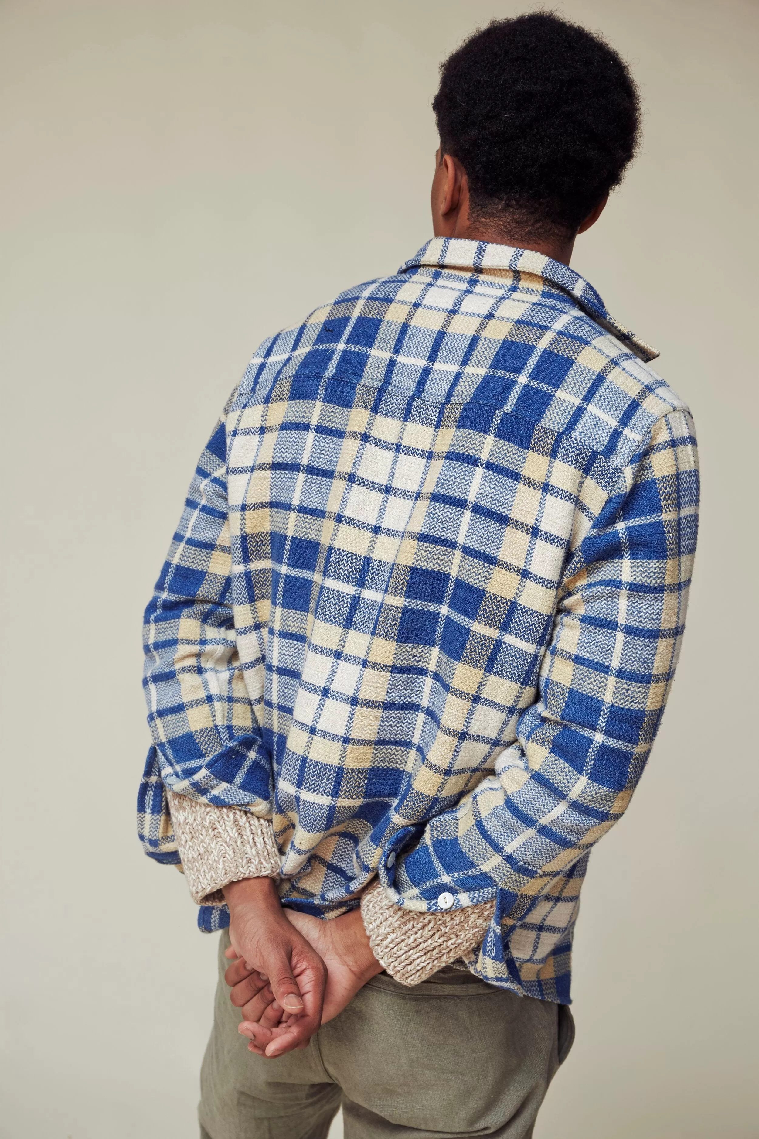 INDI ASH - Ames Work Shirt - Santa Fe Big Plaid