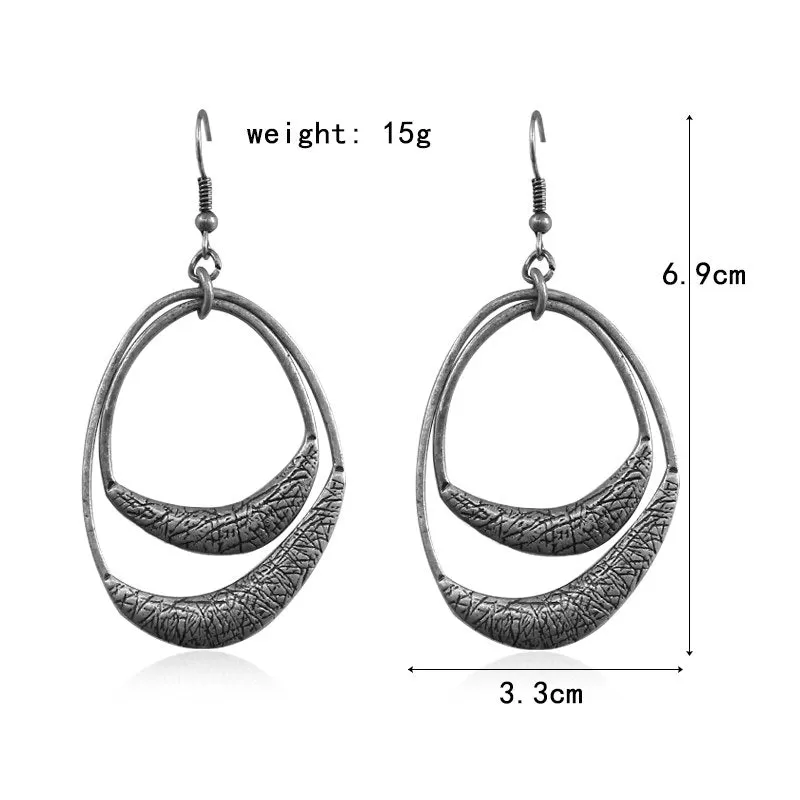 Irregular Fashion Shaped Geometric Earring - 2 colors