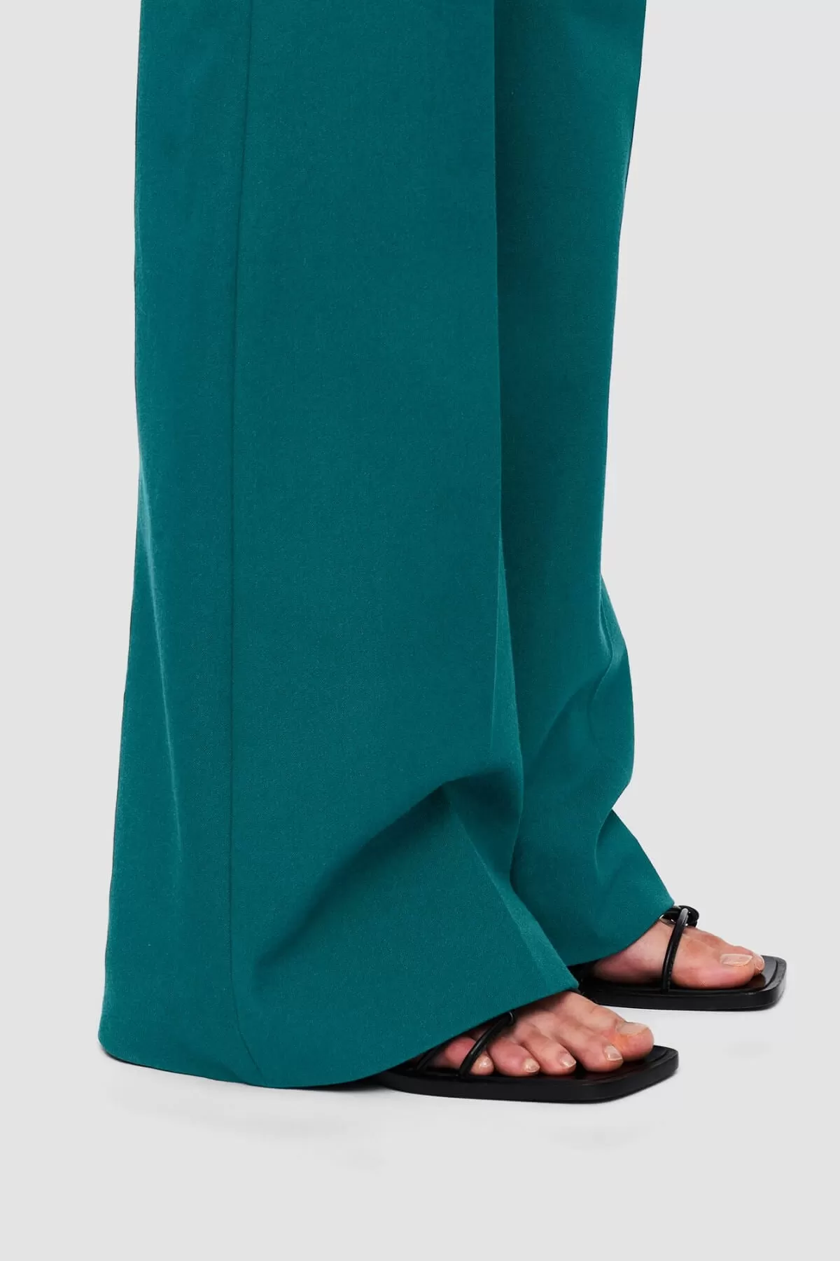 Joseph Gabardine Stretch Tafira Trousers - Dark Teal