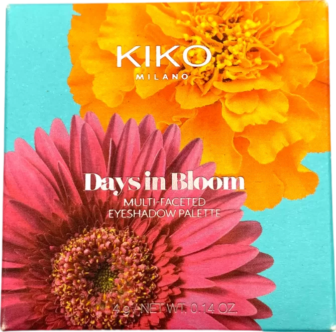 Kiko Milano Days In Bloom Eyeshadow Palette 01 Piece Of My Earth 4g