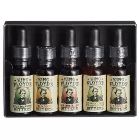 King Floyd's Bitters 5-Pack Sampler Set by The Whiskey Ball